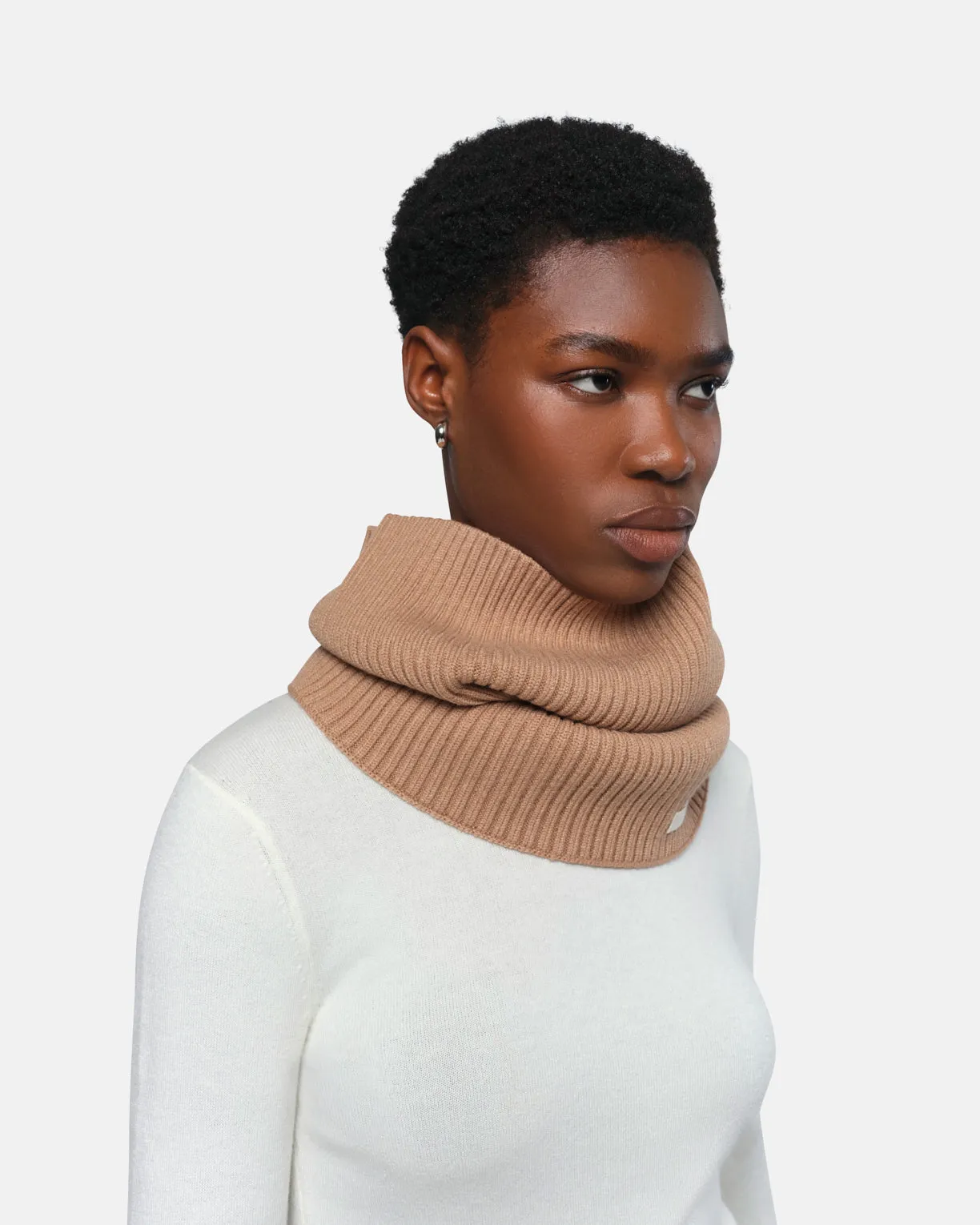 Albi Beige Neck Warmer