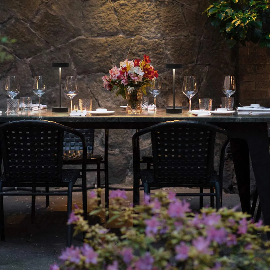 Arnold Small Battery Outdoor Table Lamp