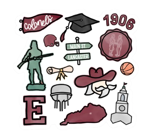 Around Eastern Sticker