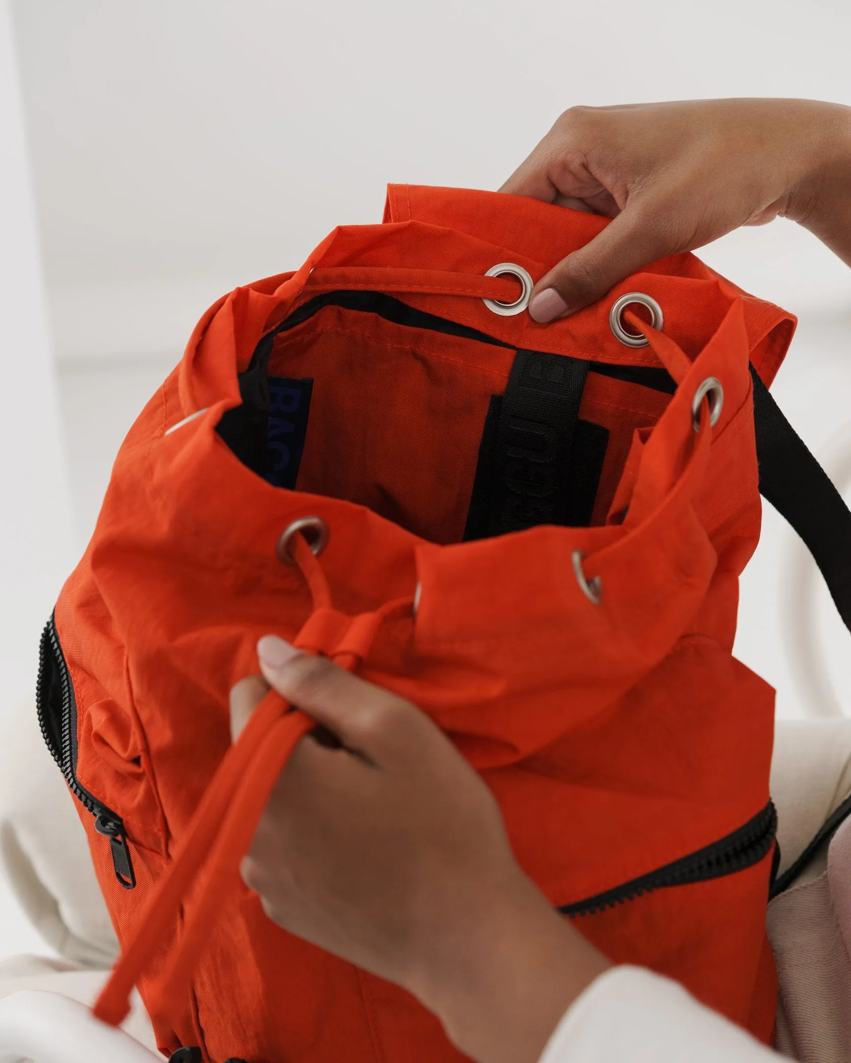 Baggu Small Sport Backpack - Tomato