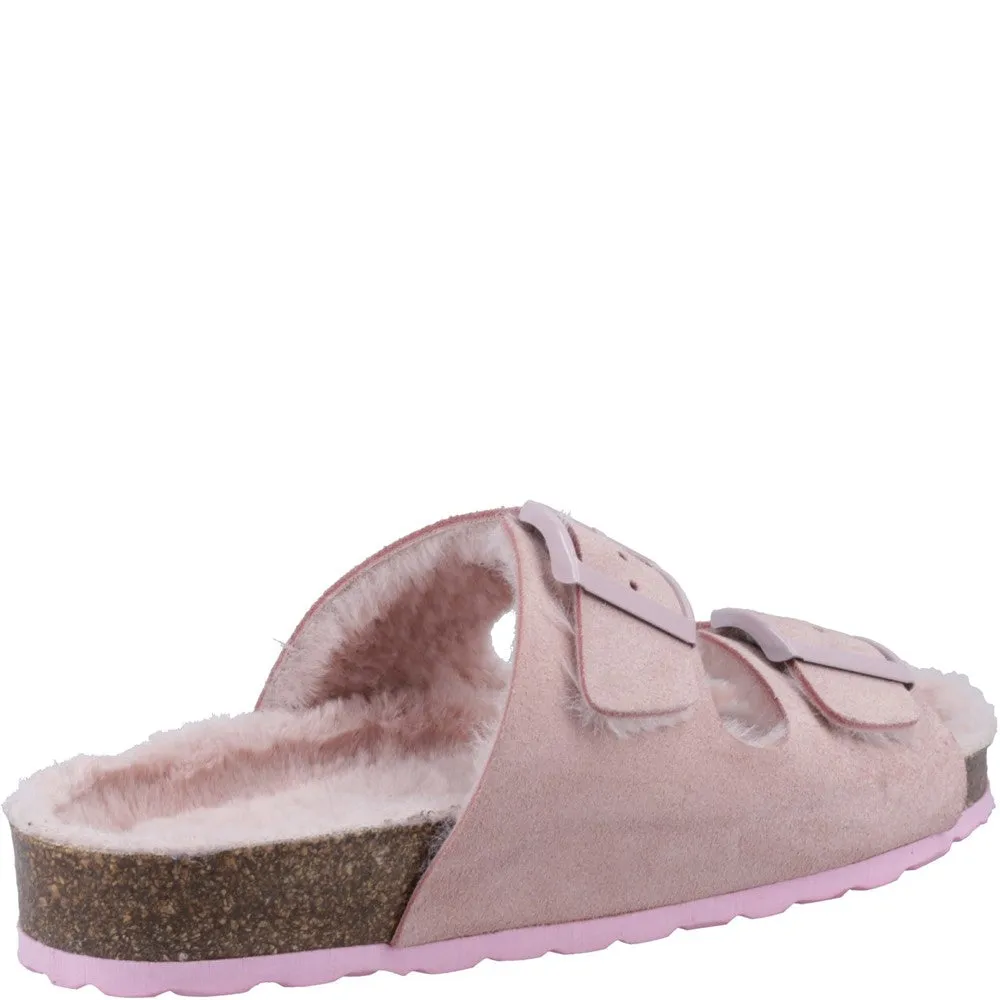 Blush Jessie Mule Slipper