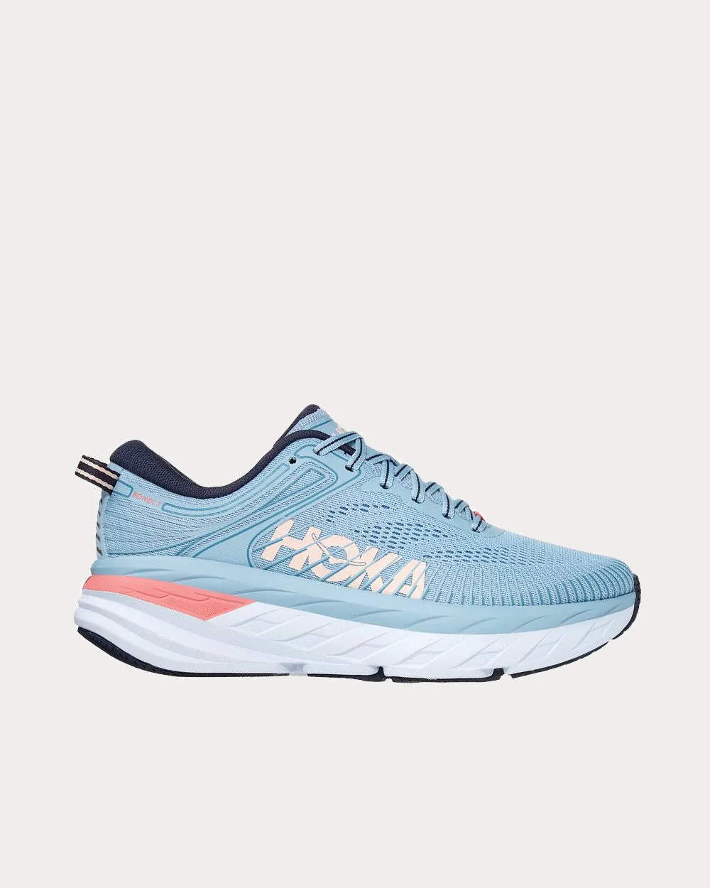 Bondi 7 Blue Fog / Ombre Blue Running Shoes