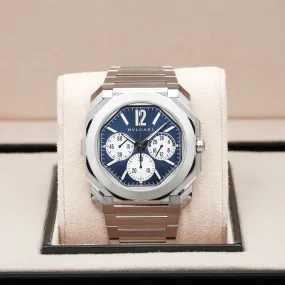 Bvlgari Octo Finissimo Watch Chrono GMT 43mm