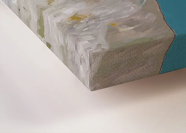 Cattle Dog and Crew Canvas Wall Art