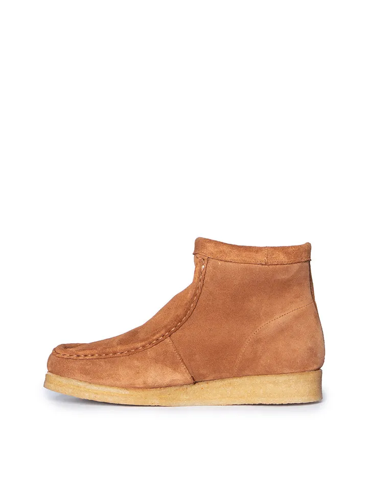 Clarks Originals Womens Wallabee Hi Boot Caramel WLined