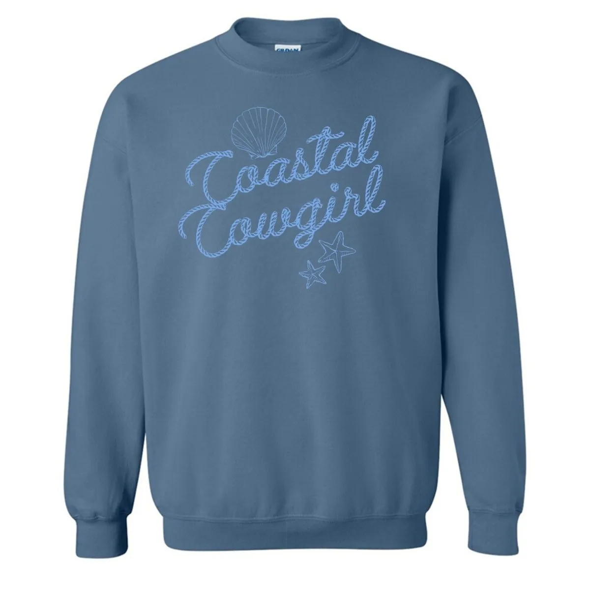 'Coastal Cowgirl' Crewneck Sweatshirt