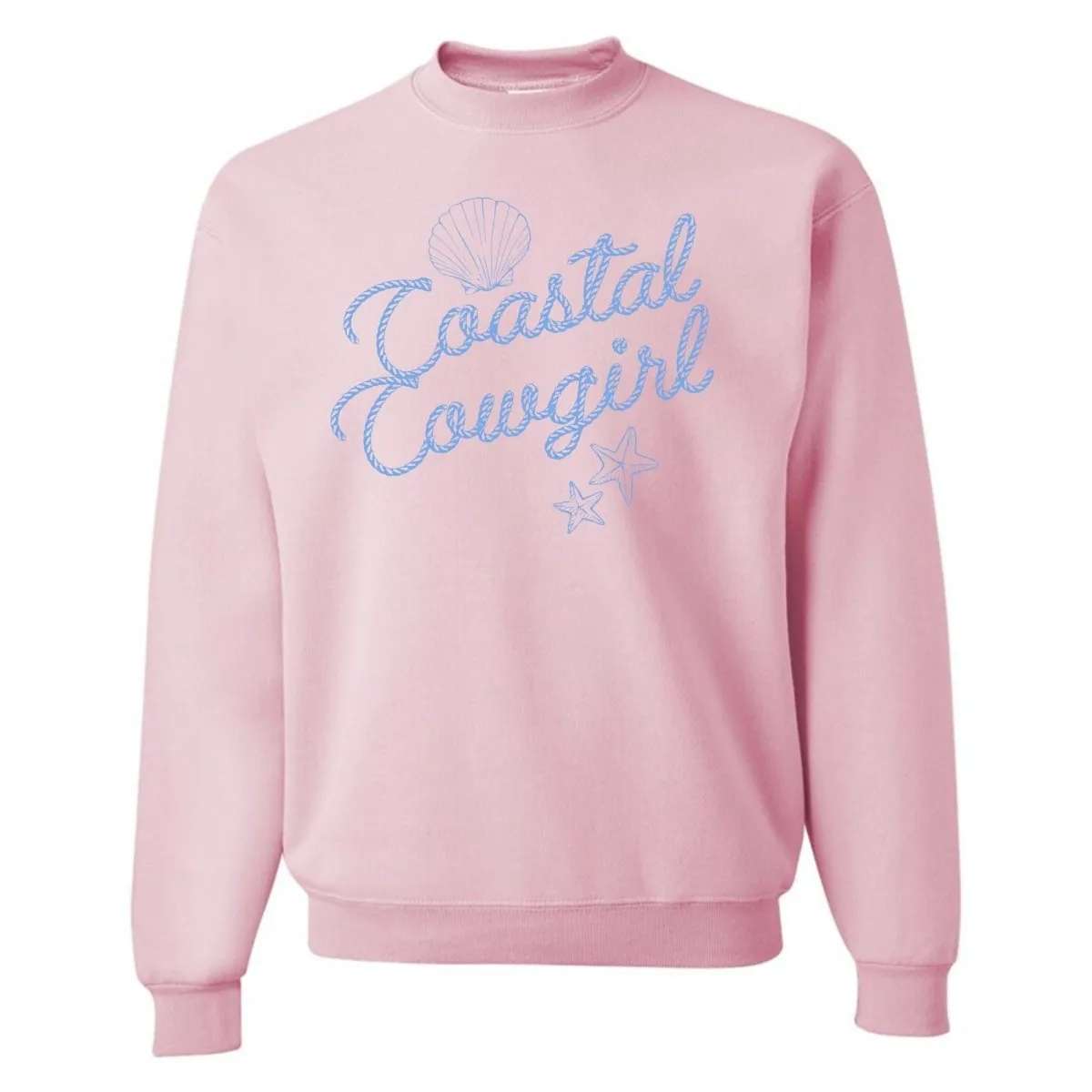 'Coastal Cowgirl' Crewneck Sweatshirt