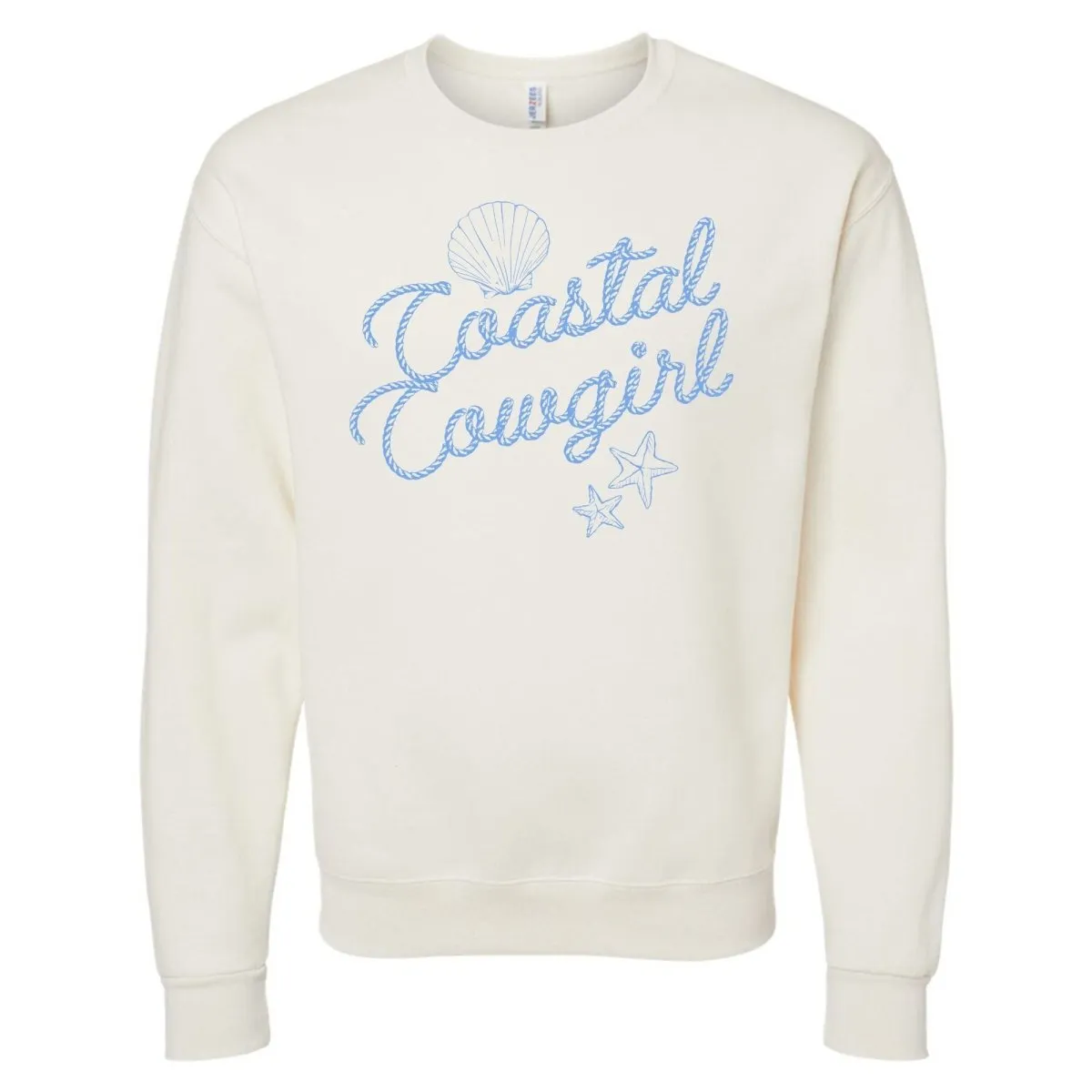 'Coastal Cowgirl' Crewneck Sweatshirt