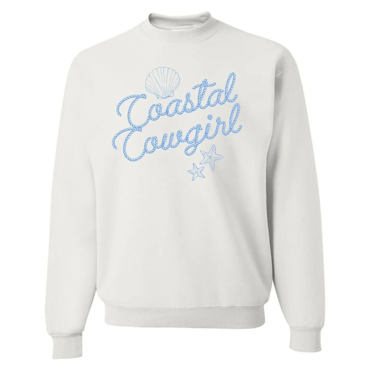 'Coastal Cowgirl' Crewneck Sweatshirt