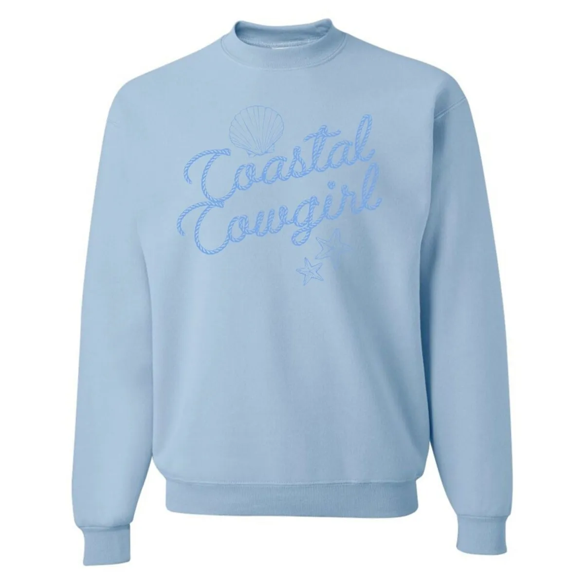'Coastal Cowgirl' Crewneck Sweatshirt