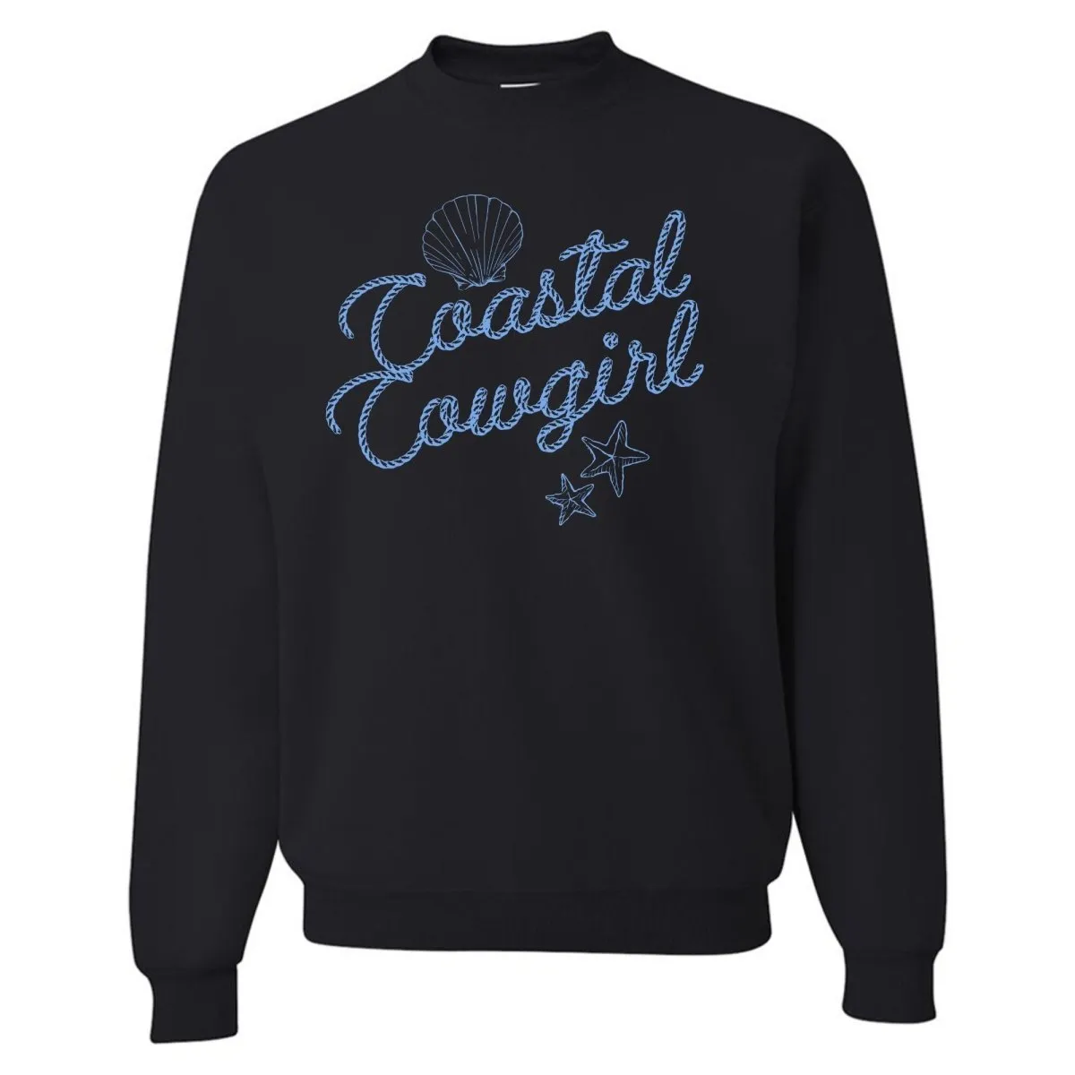 'Coastal Cowgirl' Crewneck Sweatshirt