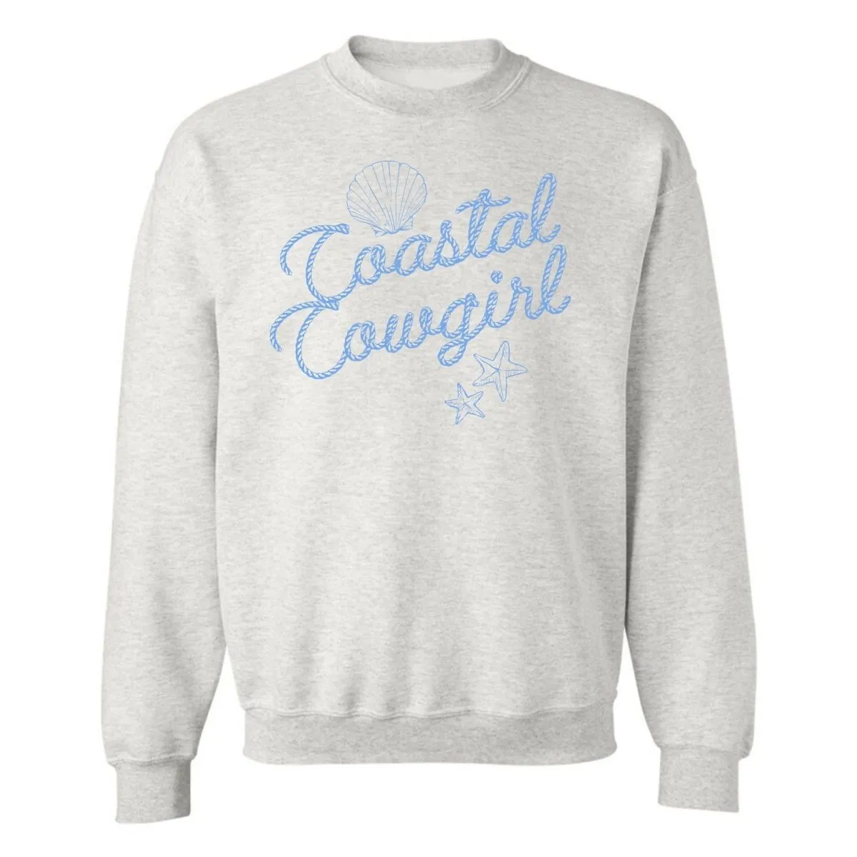 'Coastal Cowgirl' Crewneck Sweatshirt