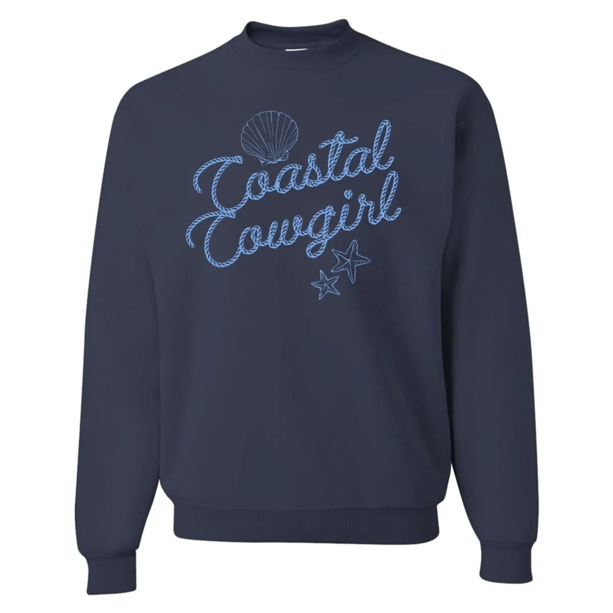 'Coastal Cowgirl' Crewneck Sweatshirt