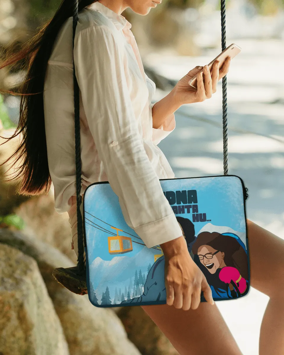 Cool Blue Freedom Vibes Laptop Sleeve