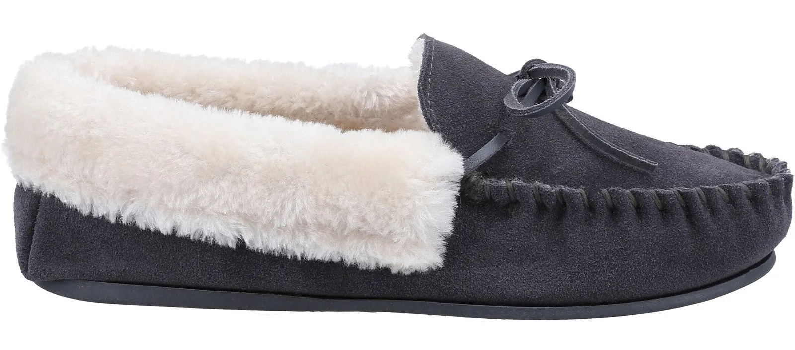 Cotswold Sopworth Womens Slip on Moccasin Slipper