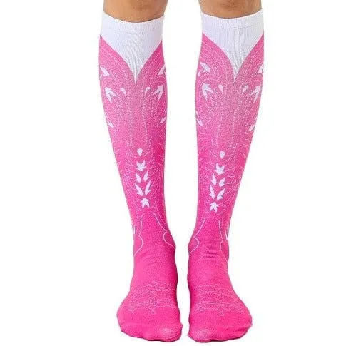 Cowgirl Knee High Socks