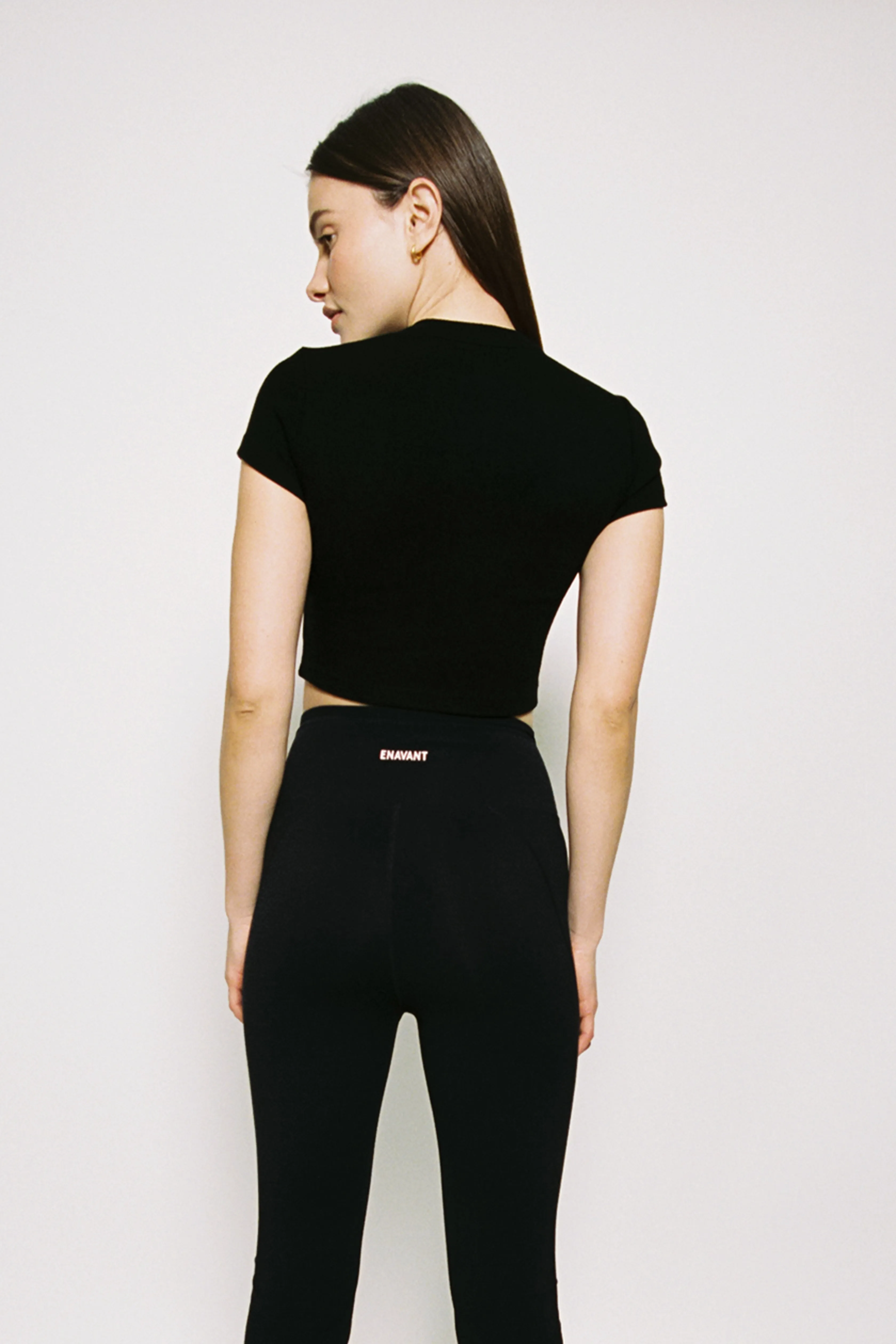 ENVT Haze Cropped Ribbed Top