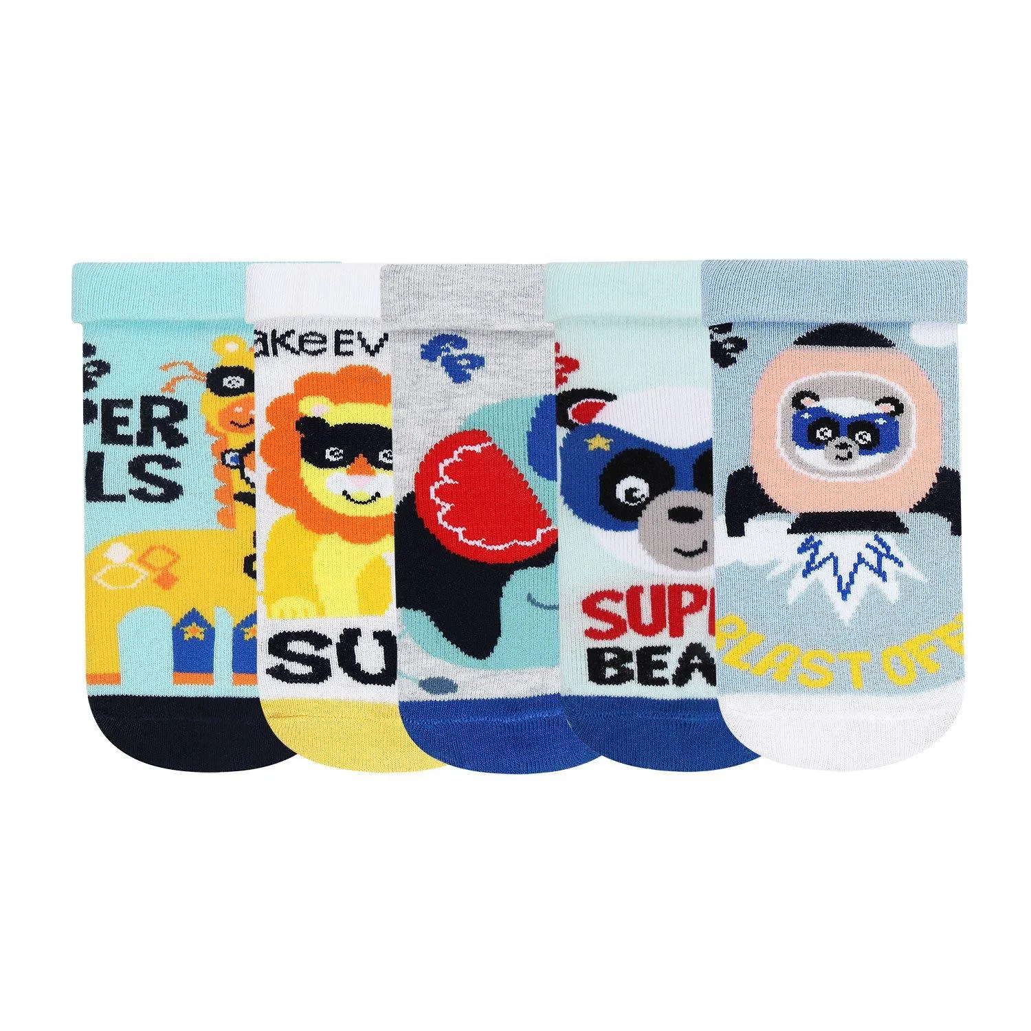 Fisher Price Socks For Newborn Pack Of 5