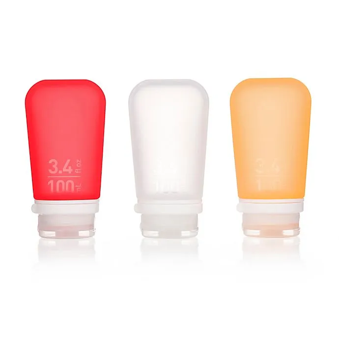 GoToob - 3 Pack 100ml / 3.4 oz Travel Tubes