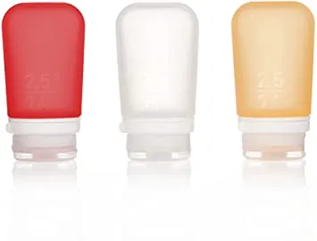 GoToob - 3 Pack 74 ml / 2.5 oz Travel Tubes