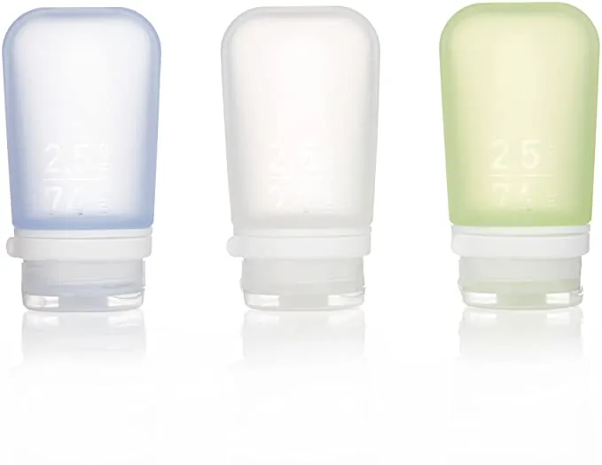 GoToob - 3 Pack 74 ml / 2.5 oz Travel Tubes