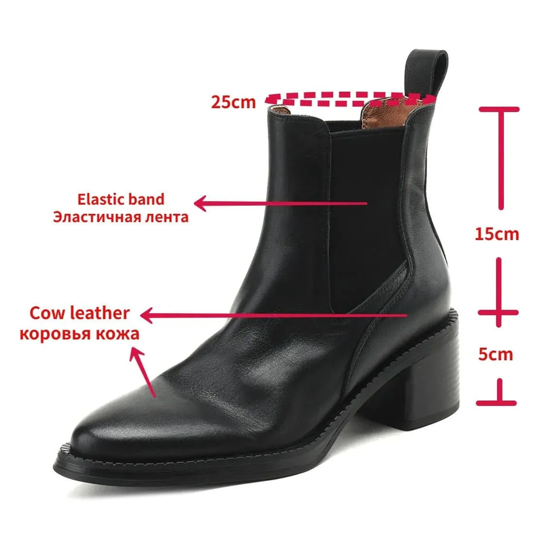 Handmade Leather Ankle Boots