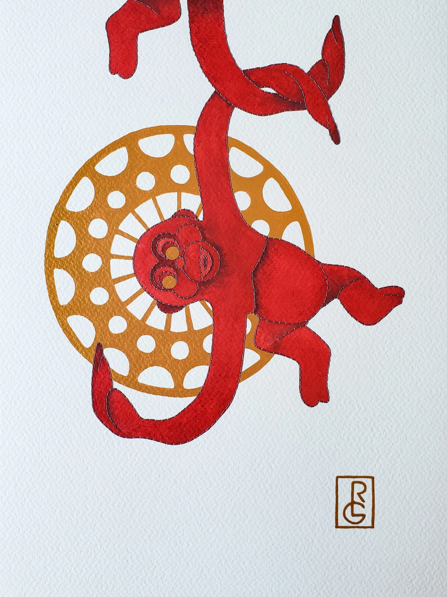 HANG IN THERE  by R.L. Gibson