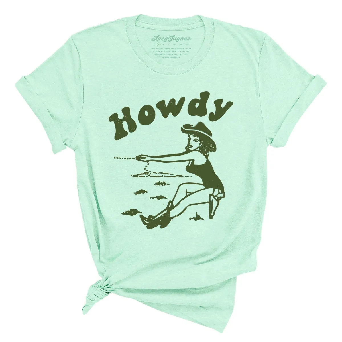Howdy Cowgirl Tee
