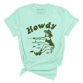 Howdy Cowgirl Tee