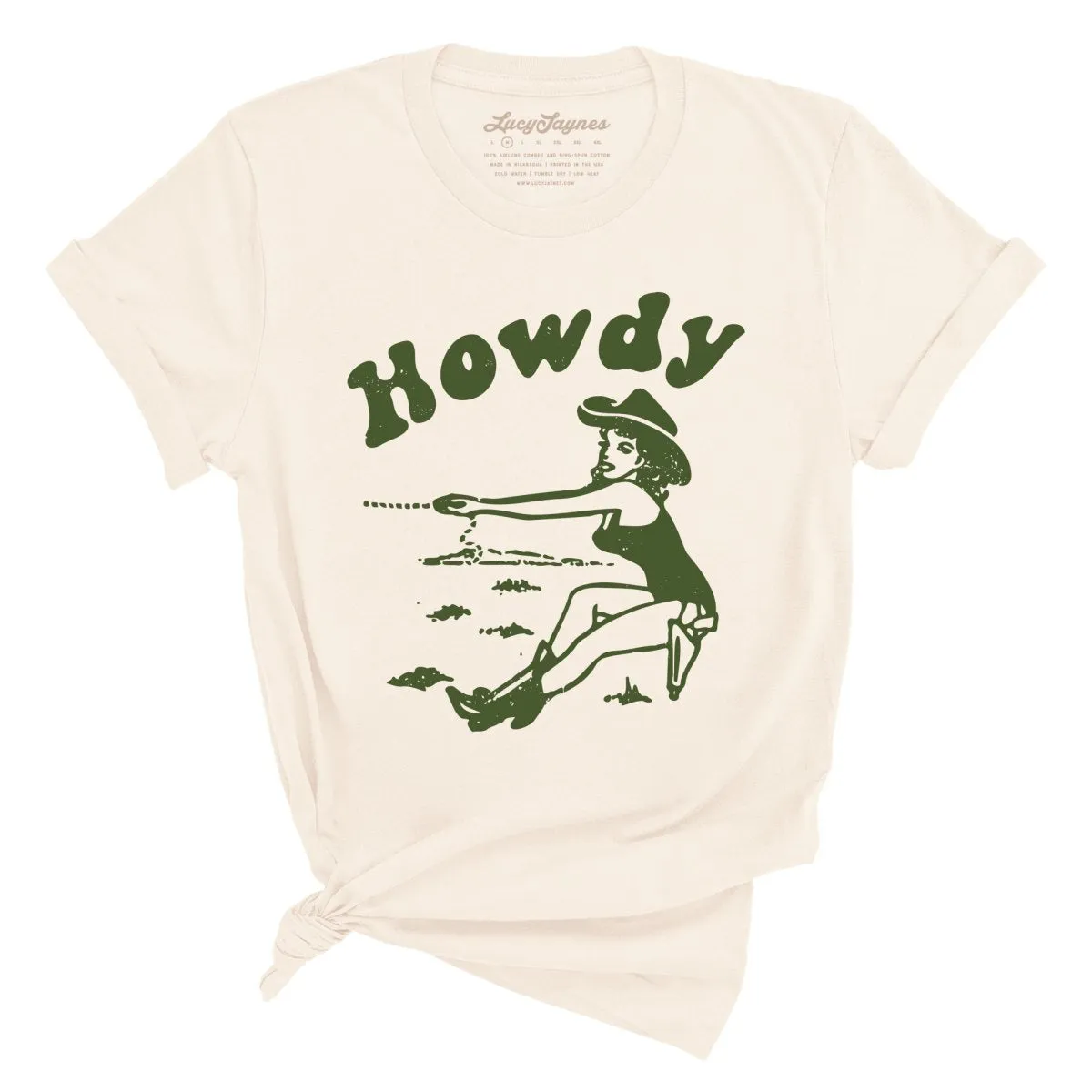 Howdy Cowgirl Tee