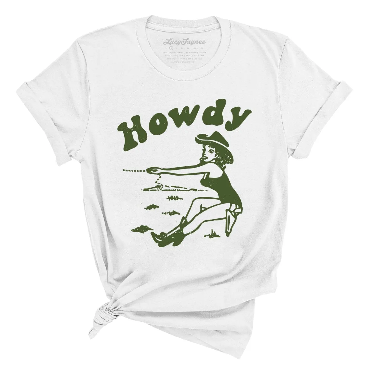 Howdy Cowgirl Tee