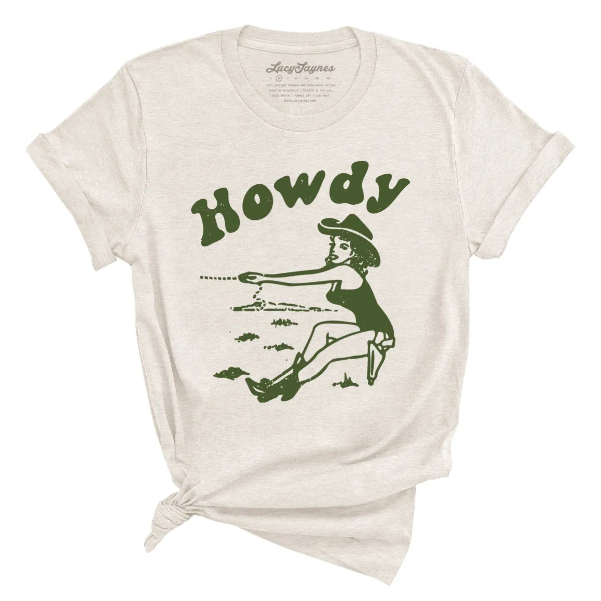 Howdy Cowgirl Tee