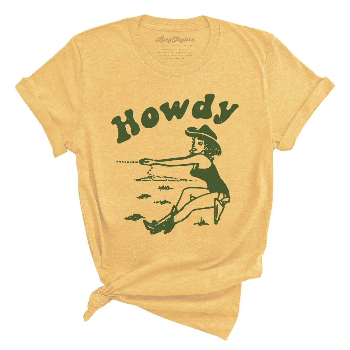 Howdy Cowgirl Tee