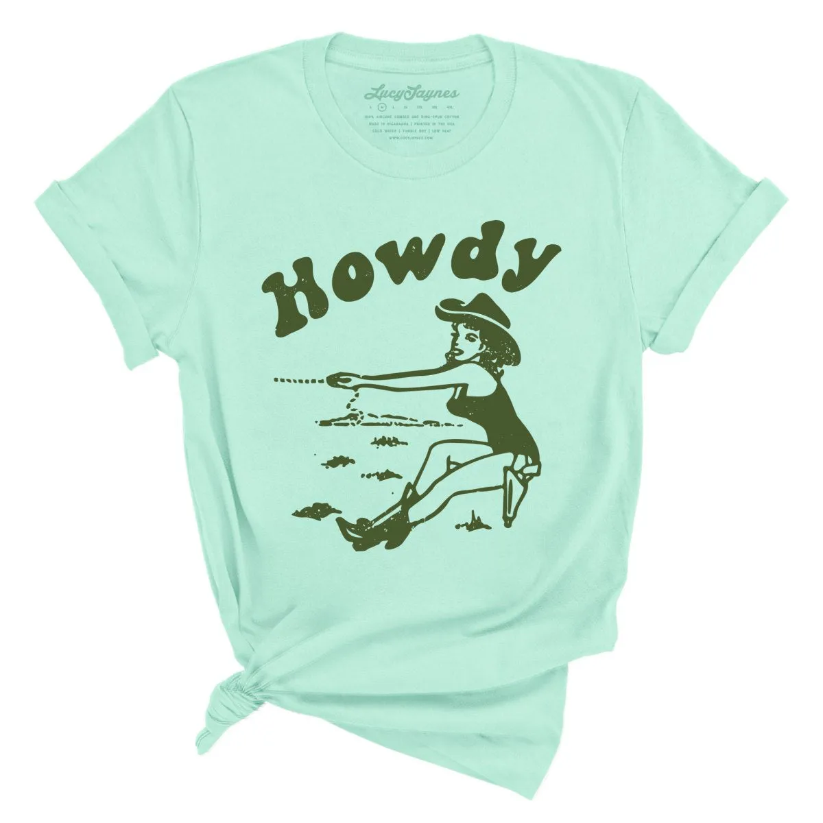 Howdy Cowgirl Tee