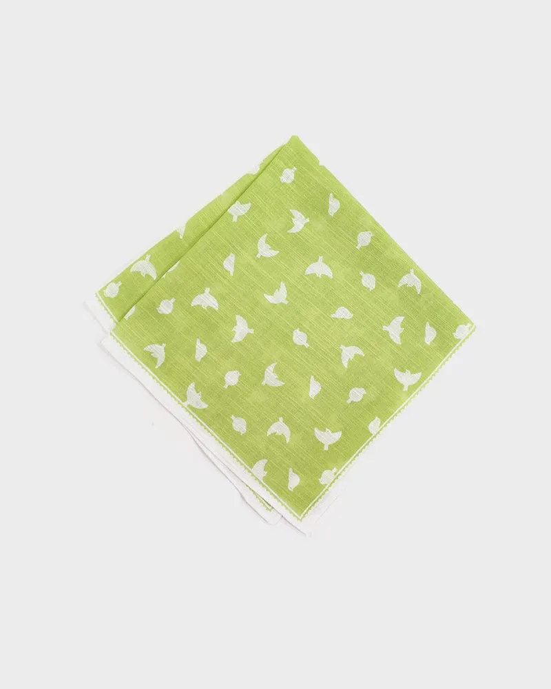 Japanese Handkerchief, Classic, Birds, Hiwa-Iro