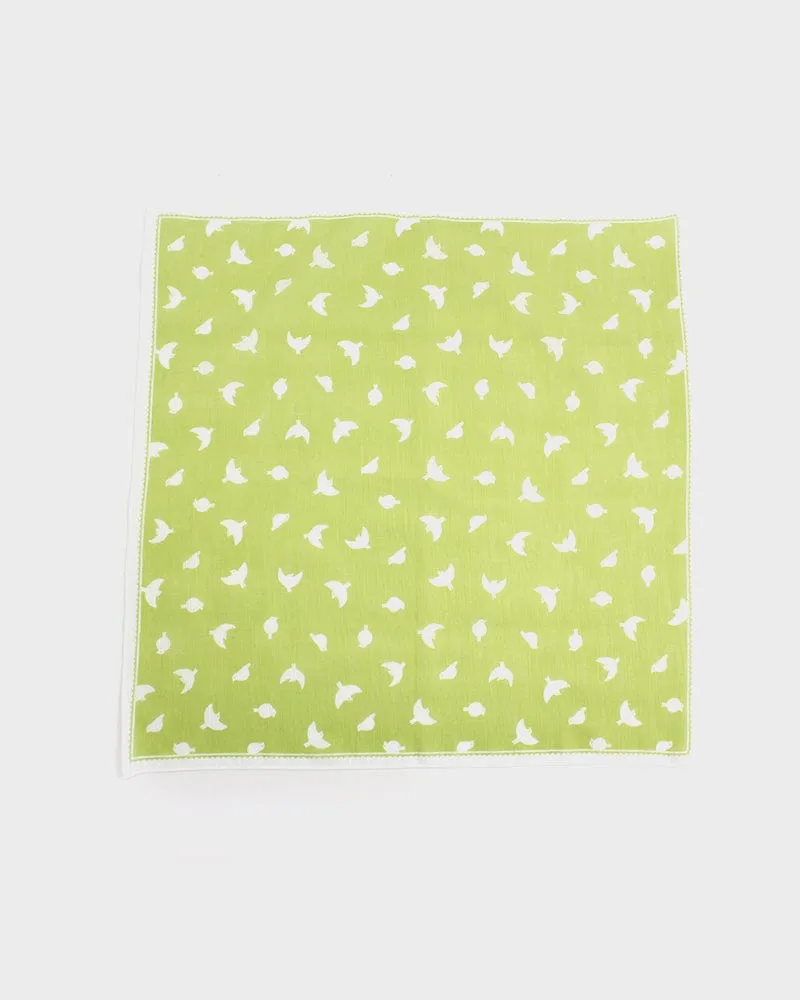 Japanese Handkerchief, Classic, Birds, Hiwa-Iro