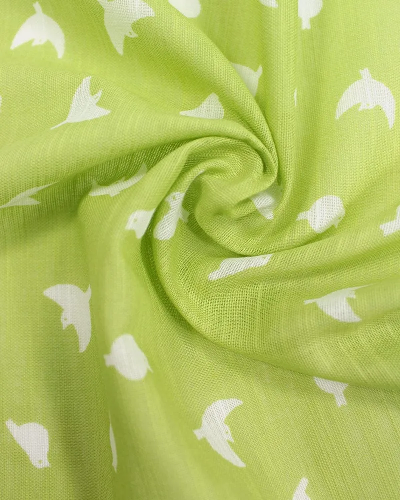 Japanese Handkerchief, Classic, Birds, Hiwa-Iro