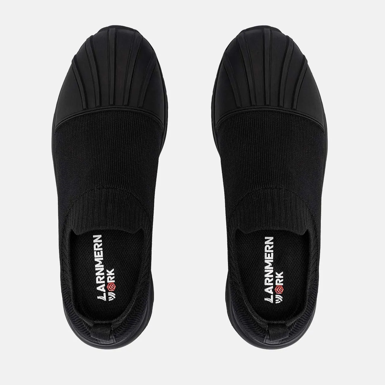 LARNMERN Non Slip Slip On Easy Clean Work Shoes For Men,#21114