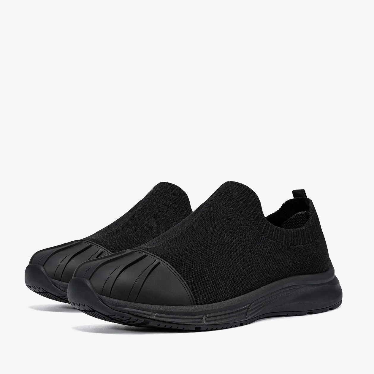 LARNMERN Non Slip Slip On Easy Clean Work Shoes For Men,#21114