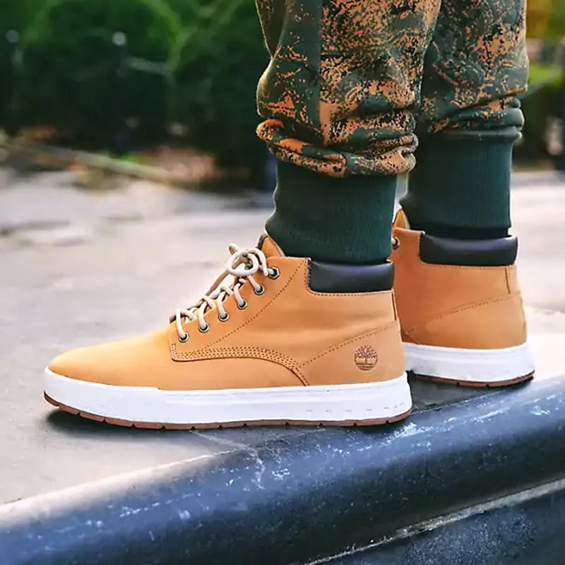 Men's Maple Grove Leather Chukka Wheat Nubuck