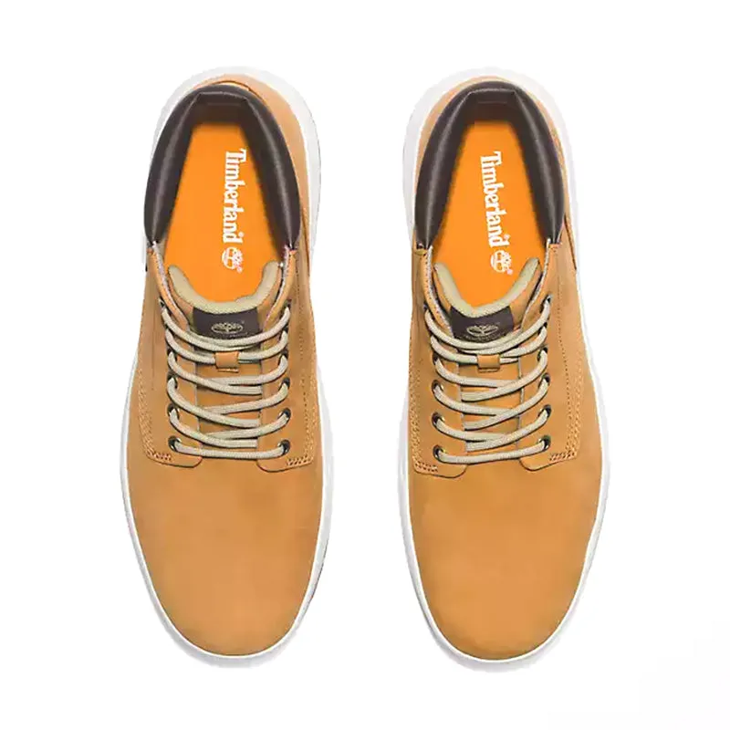 Men's Maple Grove Leather Chukka Wheat Nubuck