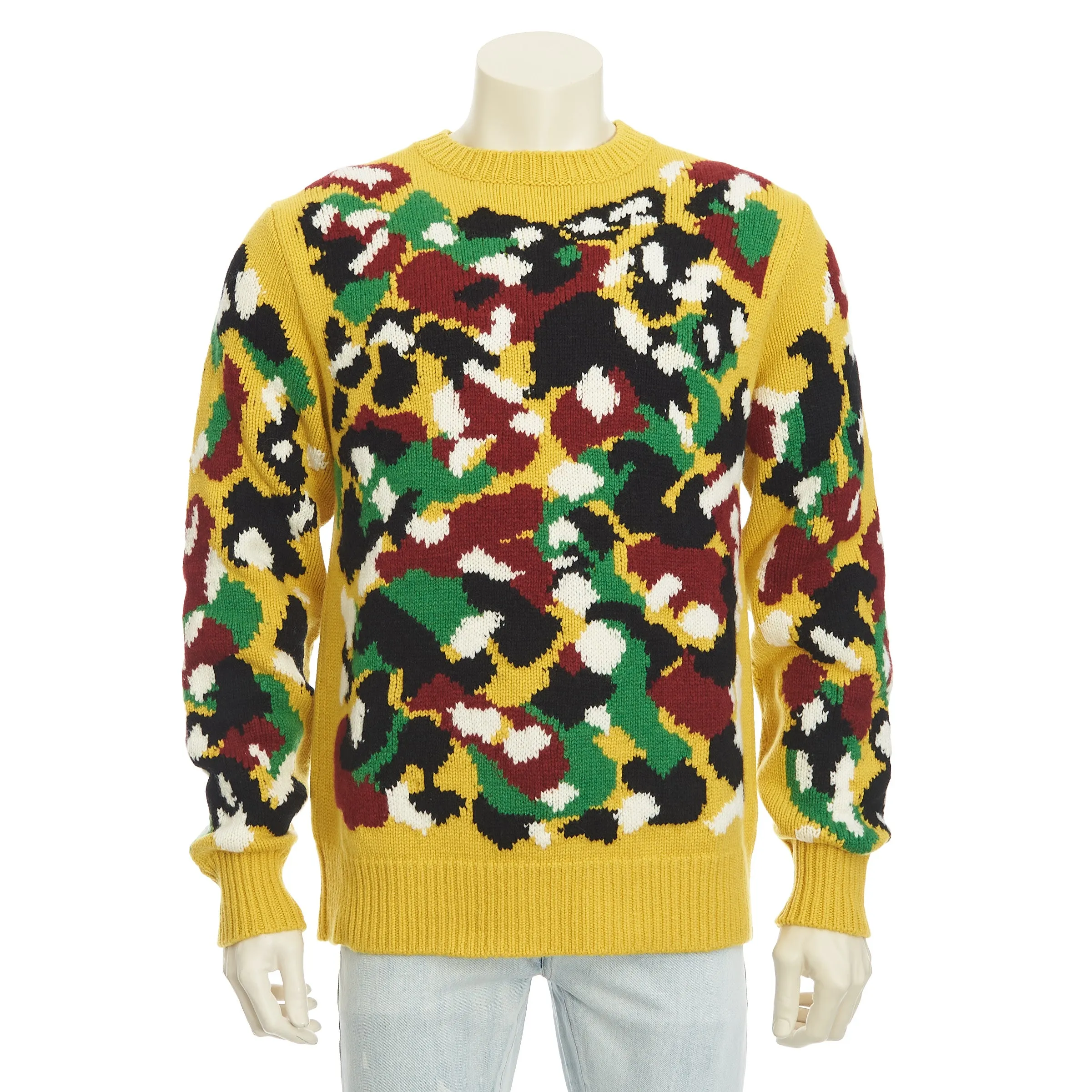 Multicolor Cashmere Dior And Peter Doig Sweater
