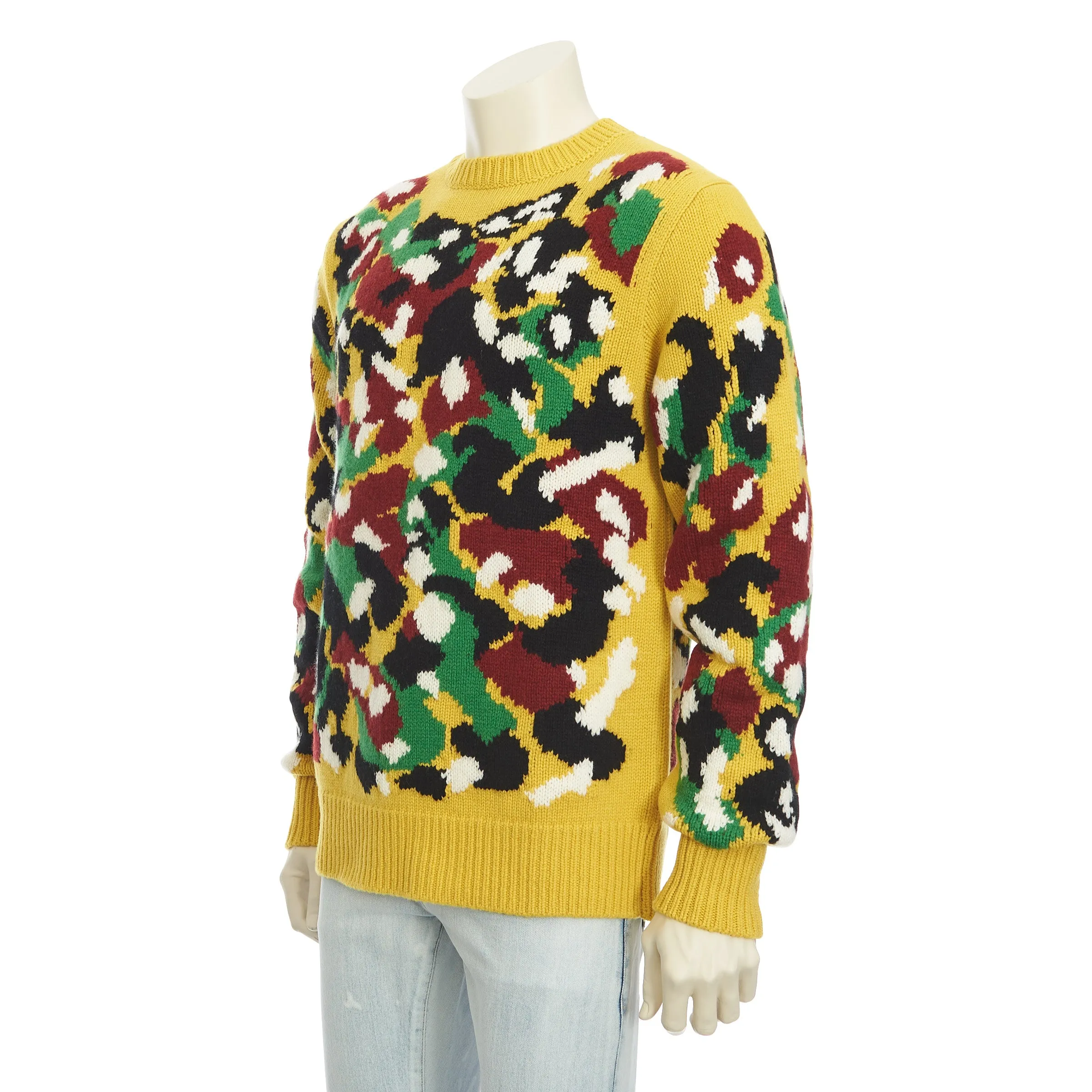 Multicolor Cashmere Dior And Peter Doig Sweater