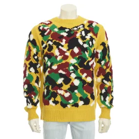 Multicolor Cashmere Dior And Peter Doig Sweater