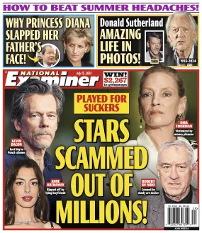 National Examiner - 07.15.24 Stars Scammed Out of Millions