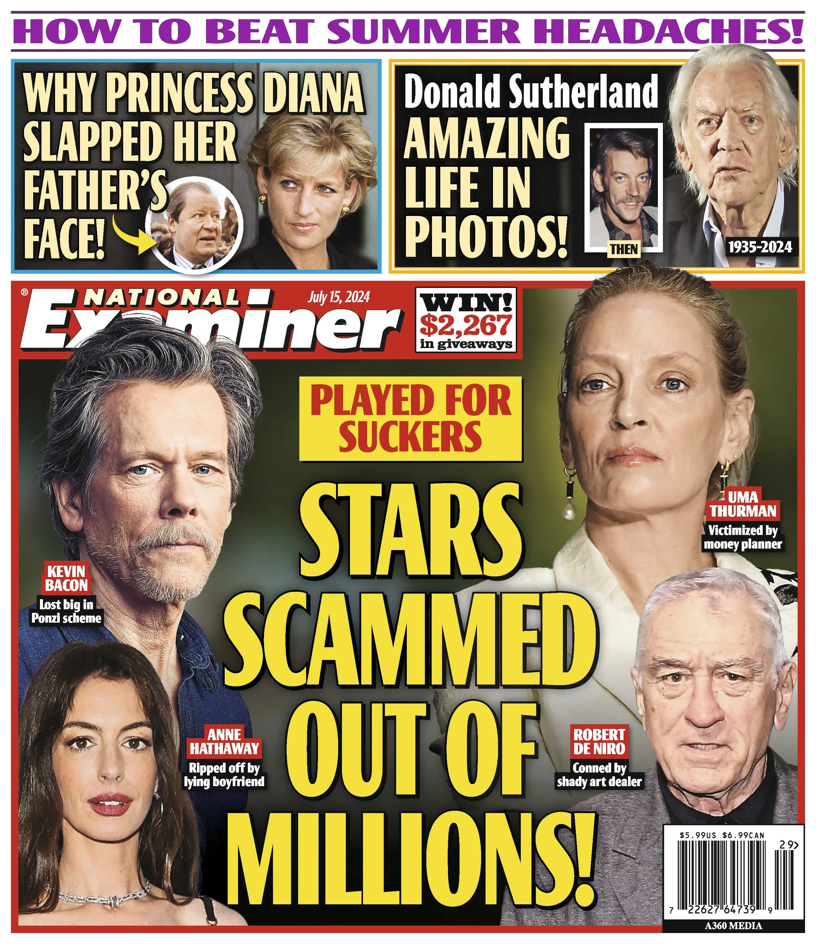 National Examiner - 07.15.24 Stars Scammed Out of Millions