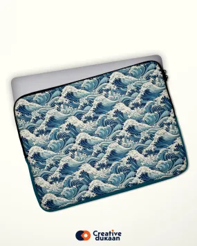 Nautical Waves Laptop Sleeve