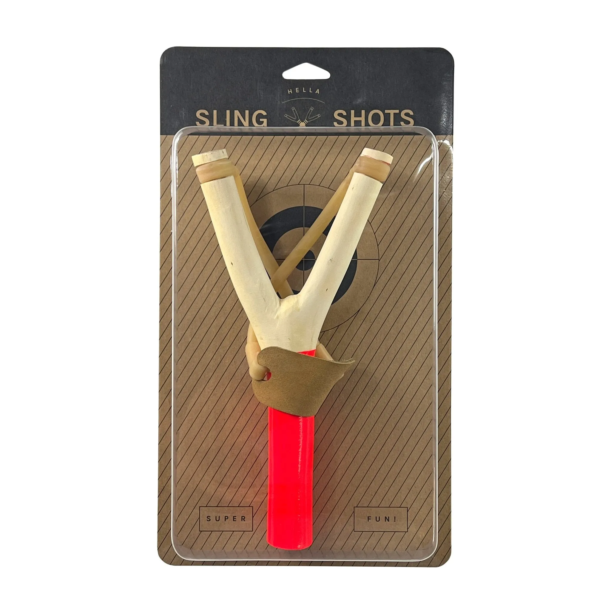 Neon Red Slingshot by Hella Slingshot