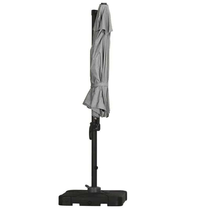 Noble House Durango 9.6' Outdoor Canopy Sunshade Umbrella