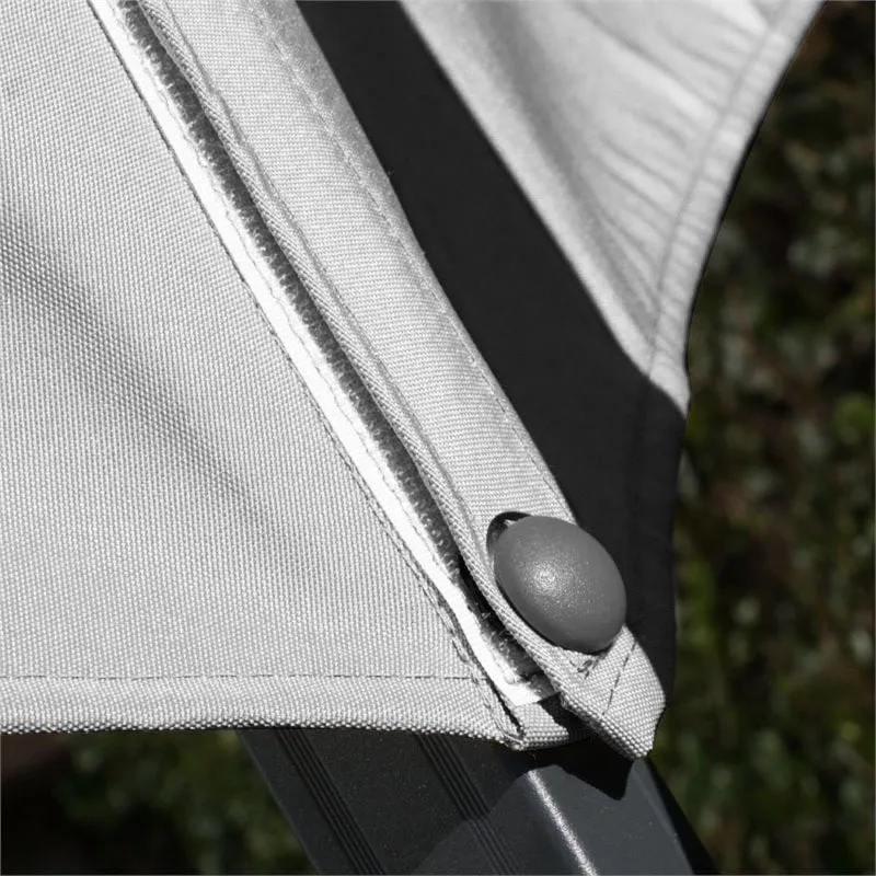 Noble House Durango 9.6' Outdoor Canopy Sunshade Umbrella